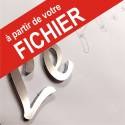 ⚞ FICHIER ⚟ Lettres et logos ALU - "TYPE : B"
