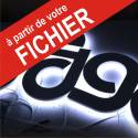 ⚞ FICHIER ⚟ PVC Rétro éclairage Leds - "TYPE : E"