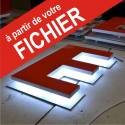 ⚞ FICHIER ⚟ RETRO + ALU - "TYPE : F"