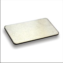 aluminium composite argent brosse