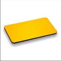 aluminium composite jaune